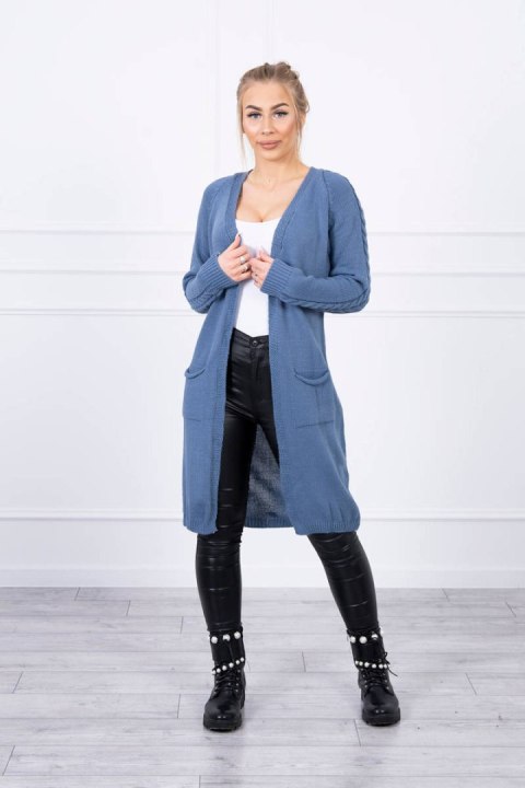 Sweter z kieszeniami jeansowy Sweter z kieszeniami jeansowy