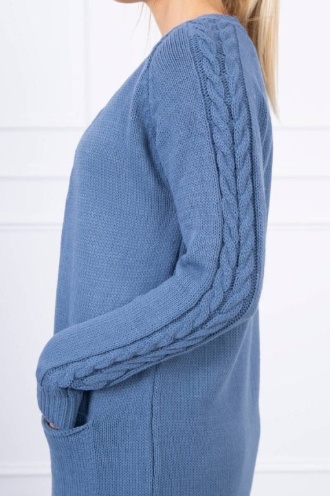 Sweter z kieszeniami jeansowy Sweter z kieszeniami jeansowy