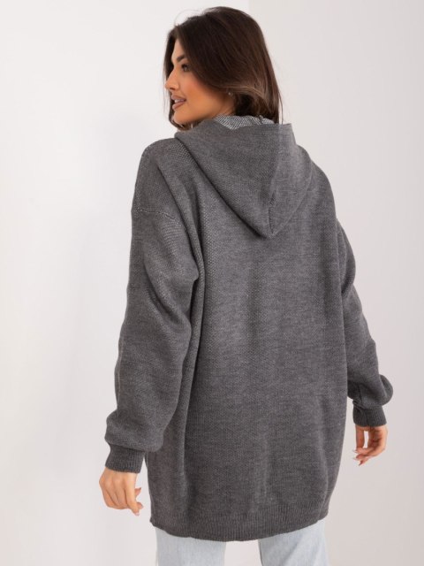 Sweter BA-SW-0563.02 ciemny szary Sweter BA-SW-0563.02 ciemny szary