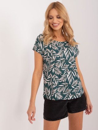 Bluzka D73771Z10978S ciemny zielony XS