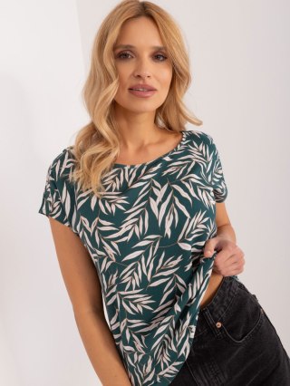 Bluzka D73771Z10978S ciemny zielony S