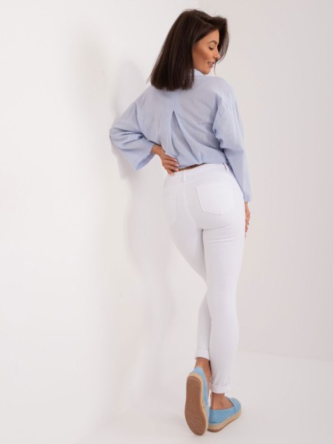 Spodnie jeans PM-SP-J1286-1.70 biały XS Spodnie jeans PM-SP-J1286-1.70 biały XS