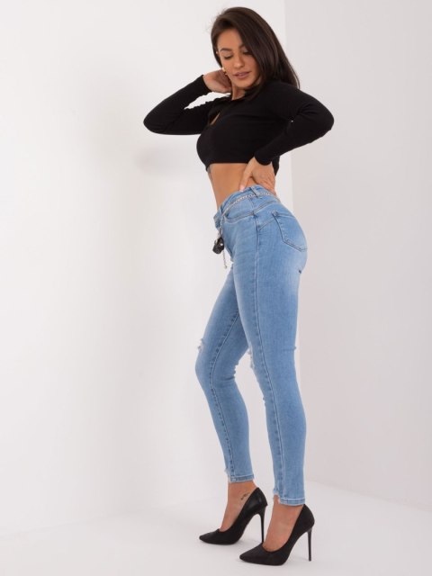 Spodnie jeans PM-SP-J1328-16.28X niebieski XS Spodnie jeans PM-SP-J1328-16.28X niebieski XS