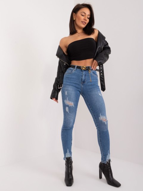 Spodnie jeans PM-SP-J1330-14.31X ciemny niebieski S