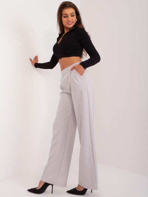 Spodnie WN-SP-8247.65 jasny szary M