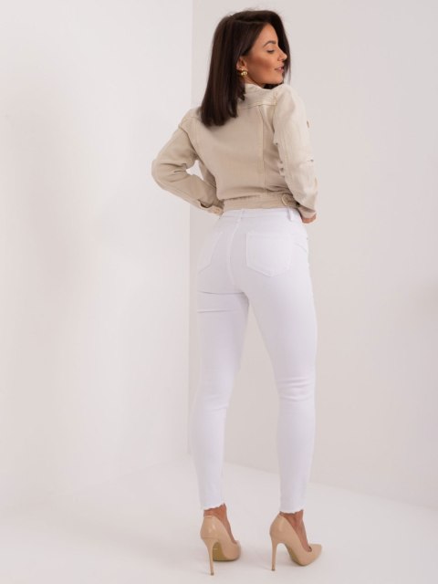 Spodnie jeans PM-SP-J1273-1.68 biały XL Spodnie jeans PM-SP-J1273-1.68 biały XL