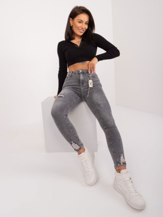 Spodnie jeans PM-SP-J1323-11.28X ciemny szary XL