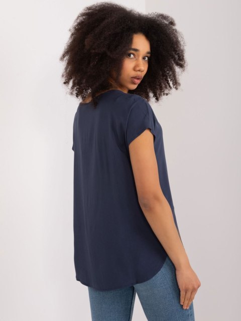 Bluzka D73761Z10978Q granatowy XXL Bluzka D73761Z10978Q granatowy XXL
