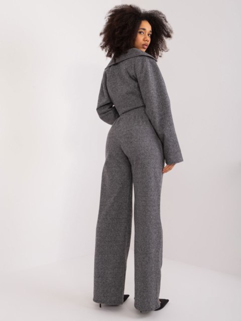 Spodnie LK-SP-509563-2.13X szaro-czarny S/M Spodnie LK-SP-509563-2.13X szaro-czarny S/M