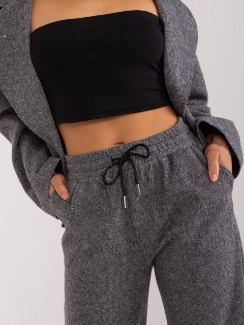 Spodnie LK-SP-509563-2.13X szaro-czarny S/M Spodnie LK-SP-509563-2.13X szaro-czarny S/M