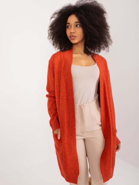 Sweter PM-SW-B417.20 ciemny pomarańczowy S/M Sweter PM-SW-B417.20 ciemny pomarańczowy S/M