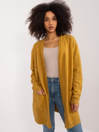 Sweter PM-SW-B417.20 ciemny żółty S/M