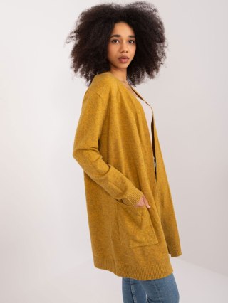 Sweter PM-SW-B417.20 ciemny żółty S/M