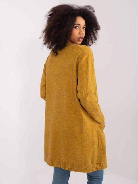 Sweter PM-SW-B417.20 ciemny żółty S/M