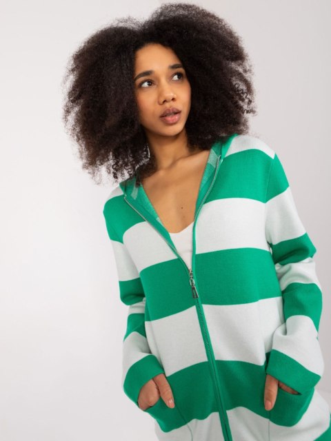 Sweter PM-SW-B426.38X biało-zielony S/M Sweter PM-SW-B426.38X biało-zielony S/M