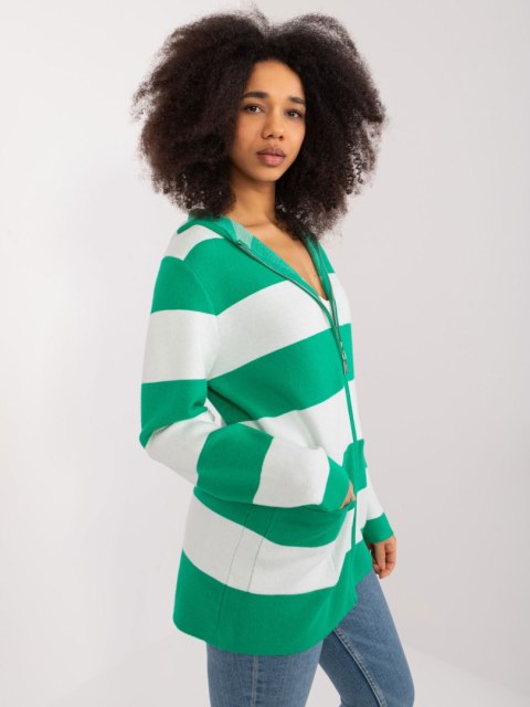 Sweter PM-SW-B426.38X biało-zielony S/M Sweter PM-SW-B426.38X biało-zielony S/M