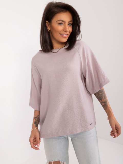 Bluzka D60074M11157A ciemny bezowy XXL