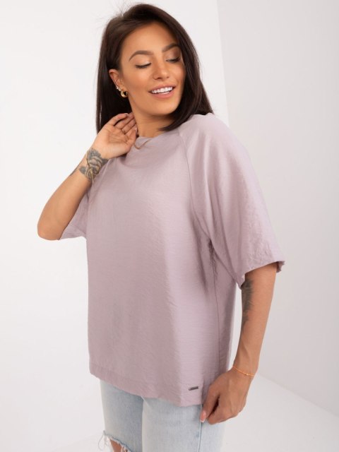 Bluzka D60074M11157A ciemny bezowy XXL