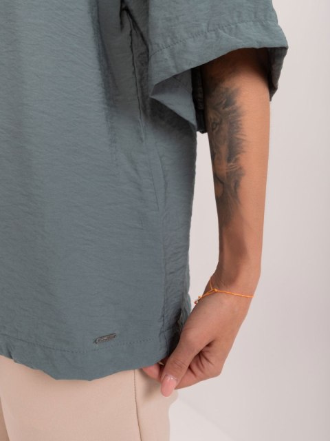 Bluzka D60074M11157A khaki M