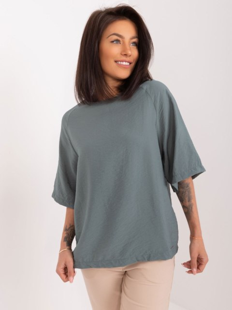 Bluzka D60074M11157A khaki M