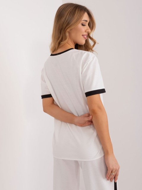 Bluzka LK-BZ-509610.42 ecru S/M Bluzka LK-BZ-509610.42 ecru S/M