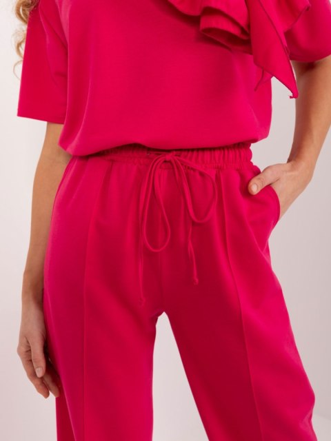 Spodnie LK-SP-509586.39 fuksjowy L/XL Spodnie LK-SP-509586.39 fuksjowy L/XL