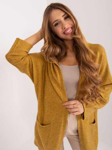 Sweter PM-SW-B418.39X ciemny żółty S/M Sweter PM-SW-B418.39X ciemny żółty S/M