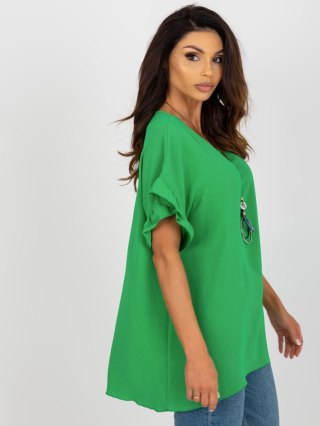 Bluzka DHJ-BZ-8336.04 zielony