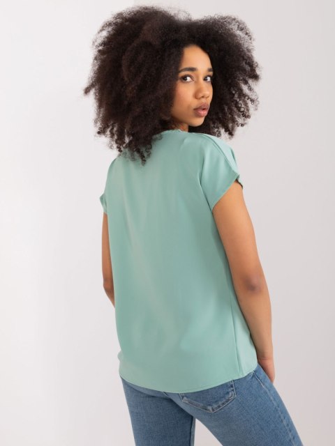 Bluzka RV-BZ-9645.28X pistacjowy L/XL
