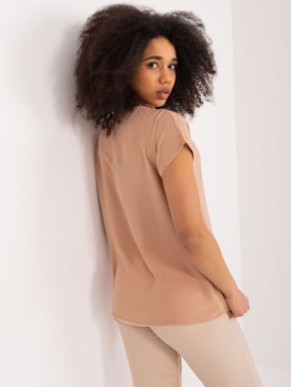 Bluzka RV-BZ-9645.29 camelowy L/XL