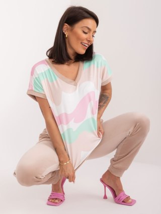 Komplet WN-KMPL-8280.73 biało-beżowy XL