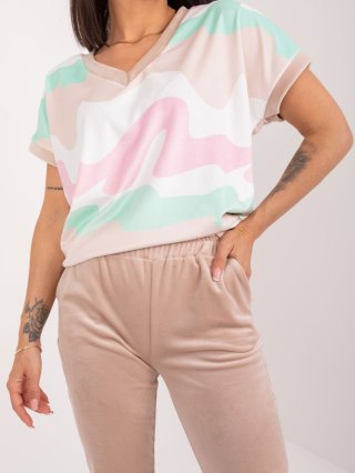 Komplet WN-KMPL-8280.73 biało-beżowy XL