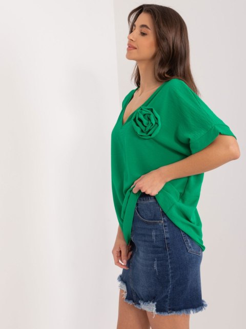 Bluzka DHJ-BZ-8368.39X zielony