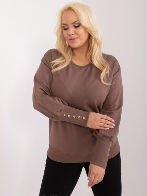 Bluzka RV-BZ-9227.33X brązowy Bluzka RV-BZ-9227.33X brązowy