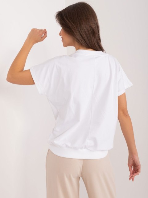 Bluzka RV-BZ-9626.28 biały L/XL Bluzka RV-BZ-9626.28 biały L/XL