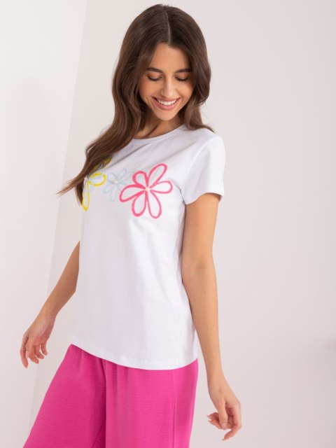 T-shirt RV-TS-9648.30 biały L/XL