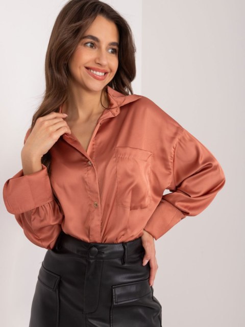 Koszula FA-KS-9245.29X ciemny pomarańczowy L/XL Koszula FA-KS-9245.29X ciemny pomarańczowy L/XL