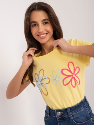 T-shirt RV-TS-9648.98 żółty L/XL