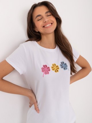 T-shirt RV-TS-9666.05X biały L/XL