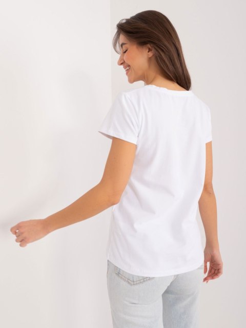 T-shirt RV-TS-9666.05X biały L/XL