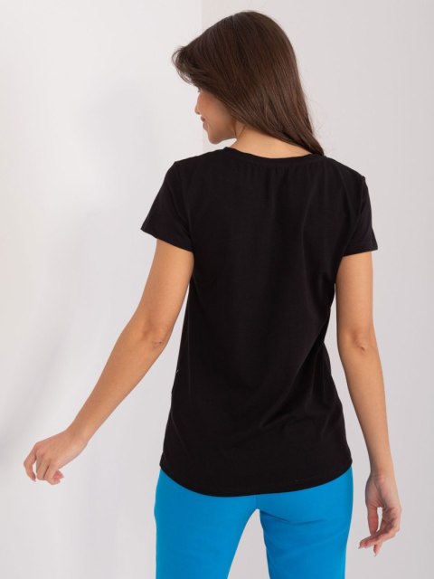 T-shirt RV-TS-9666.05X czarny L/XL