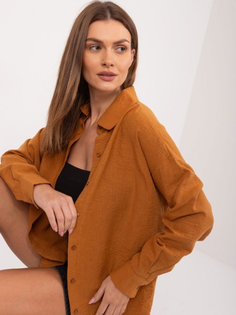 Koszula FA-KS-9152.30 jasny brązowy L/XL Koszula FA-KS-9152.30 jasny brązowy L/XL