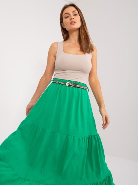 Spódnica maxi z falbaną letnia zielona Italy Moda Spódnica maxi z falbaną letnia zielona Italy Moda