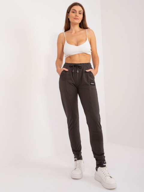 Spodnie dresowe RV-DR-8242.81 ciemny khaki L