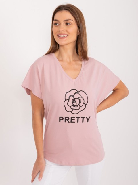 Bluzka FA-BZ-9343.38 ciemny różowy Bluzka FA-BZ-9343.38 ciemny różowy