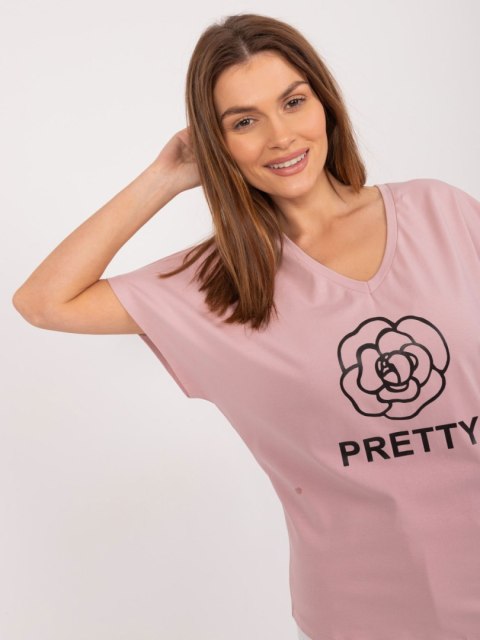 Bluzka FA-BZ-9343.38 ciemny różowy Bluzka FA-BZ-9343.38 ciemny różowy