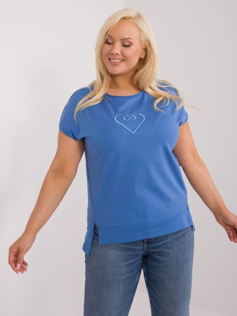 Bluzka FA-BZ-9173.29X ciemny niebieski Bluzka FA-BZ-9173.29X ciemny niebieski