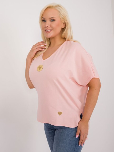 Bluzka FA-BZ-9178.30 brzoskwiniowy Bluzka FA-BZ-9178.30 brzoskwiniowy