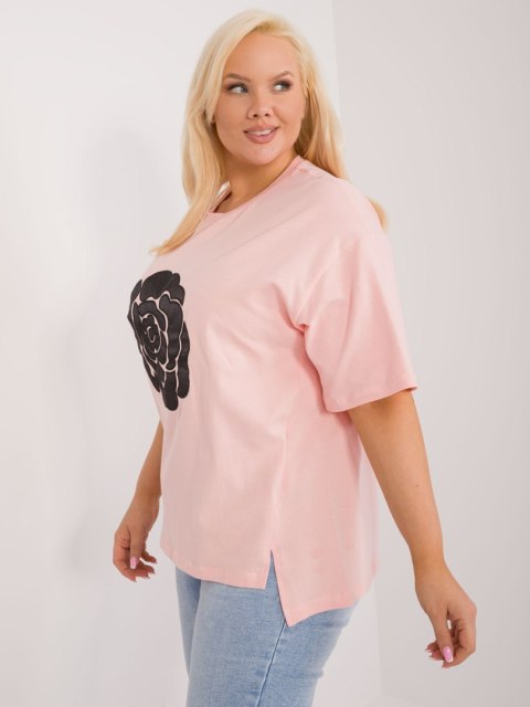 Bluzka FA-BZ-9325.59 brzoskwiniowy Bluzka FA-BZ-9325.59 brzoskwiniowy