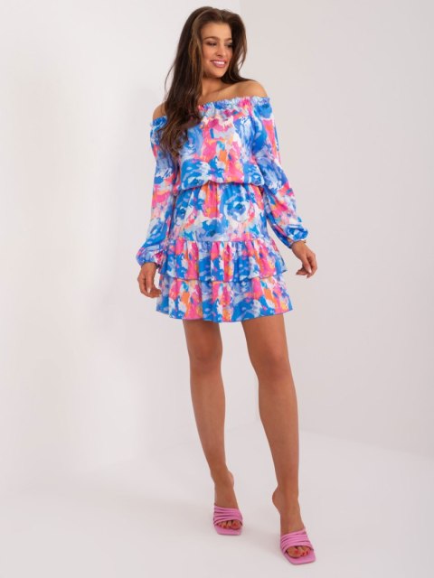 Sukienka WN-SK-8282.55 niebieski L/XL Sukienka WN-SK-8282.55 niebieski L/XL